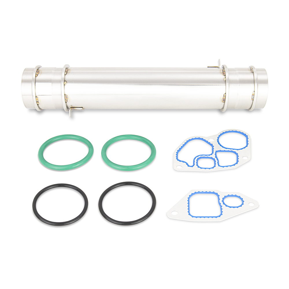 Mishimoto — Mishimoto 1994.5-03 Ford 7.3L Diesel Stock Replacement Oil Cooler
Engine Oil Cooler - view 4